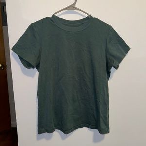 Uniqlo Green U Crew Neck T-Shirt